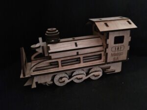 Locomotive en bois