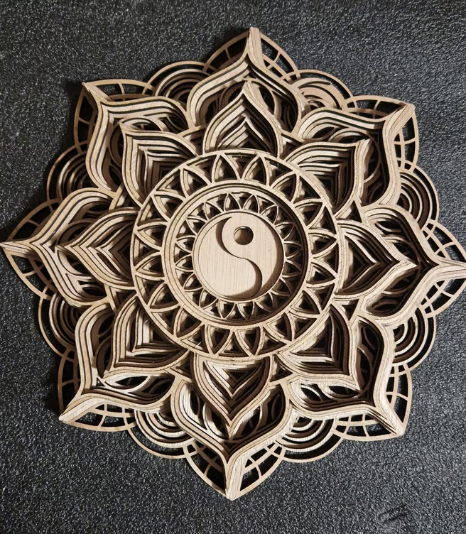 Mandala yin yang