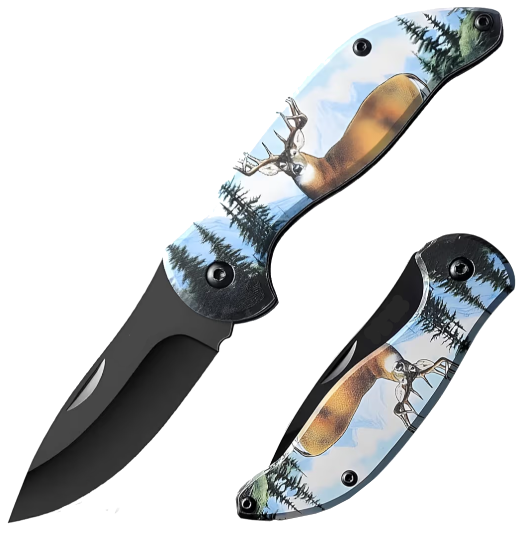 couteau de poche cerf foret couteau de poche cerf foret