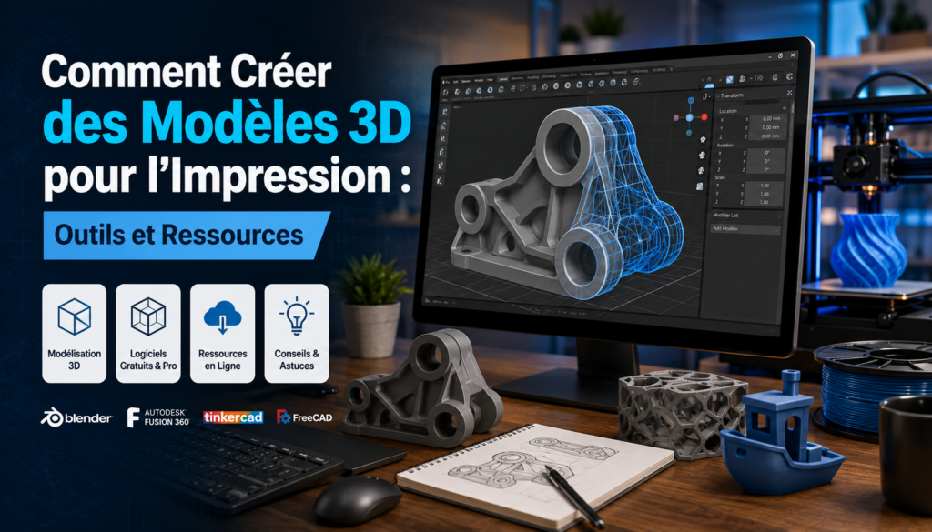 comment créer des modèles 3D